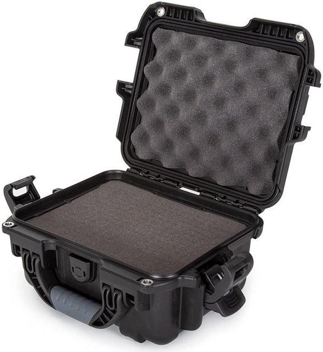 Alt view image 9 of 9 - Nanuk Small Series 905 Lightweight NK-7 Resin Waterproof Protective Case with Foam for Point & Shoot Camera or Binoculars, Black