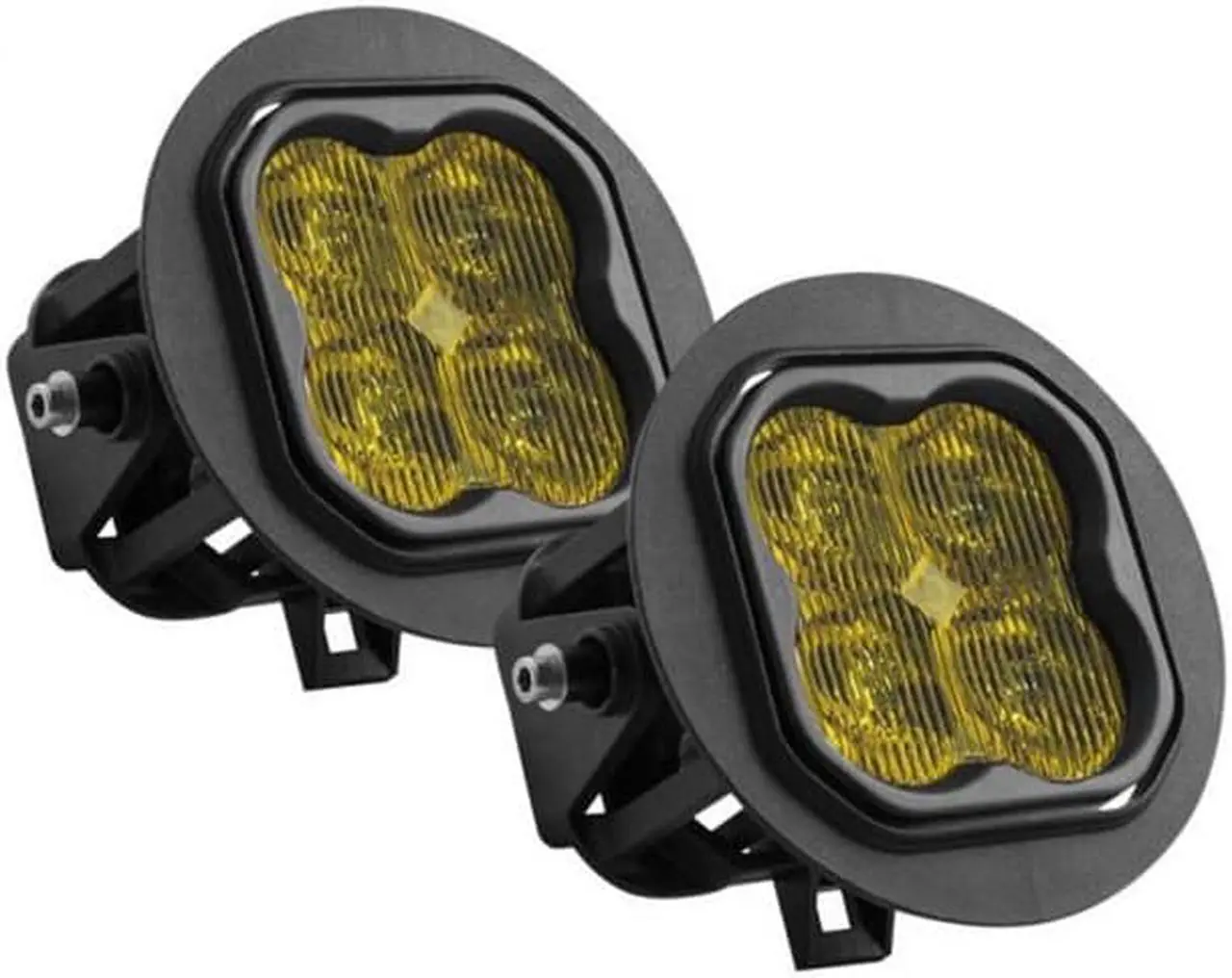 Alt view image 8 of 8 - Diode Dynamics SS3 LED Fog Light Kit, Toyota Tacoma, Yellow SAE/DOT Fog Sport