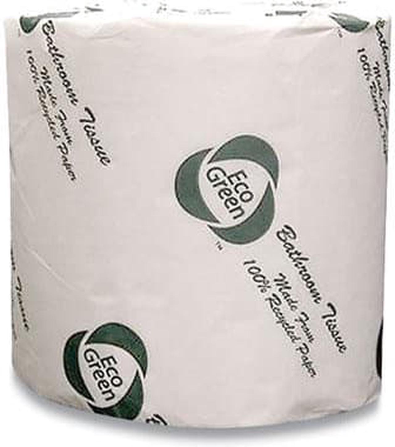 Alt view image 2 of 2 - EcoGreen Recycled Two-Ply Standard Toilet Paper 48 Rolls/Carton EBW680