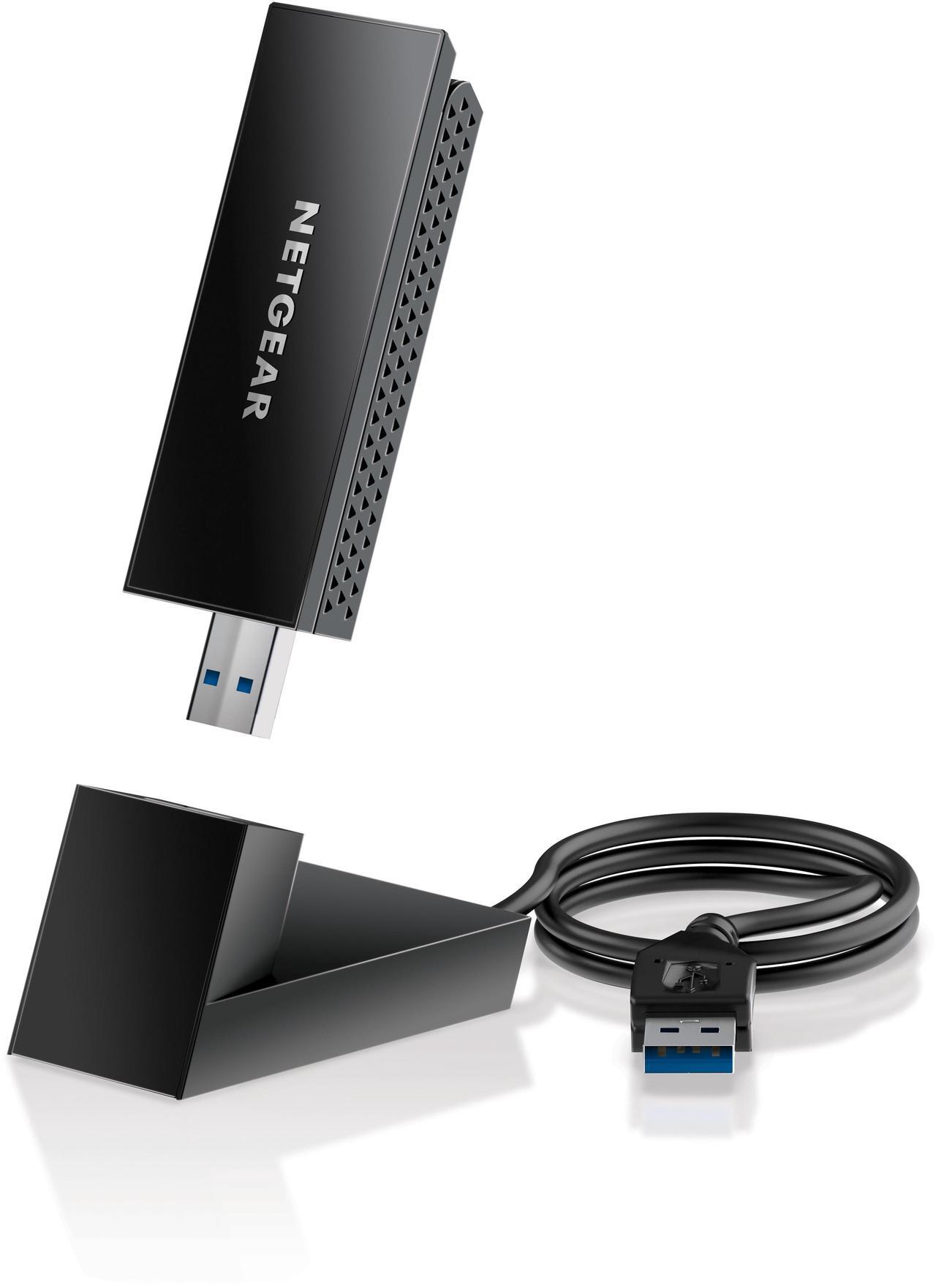Alt view image 2 of 2 - Netgear Nighthawk AXE3000 WiFi 6E USB 3.0 Adapter IEEE 802.11ax Tri Band Wi-Fi Adapter