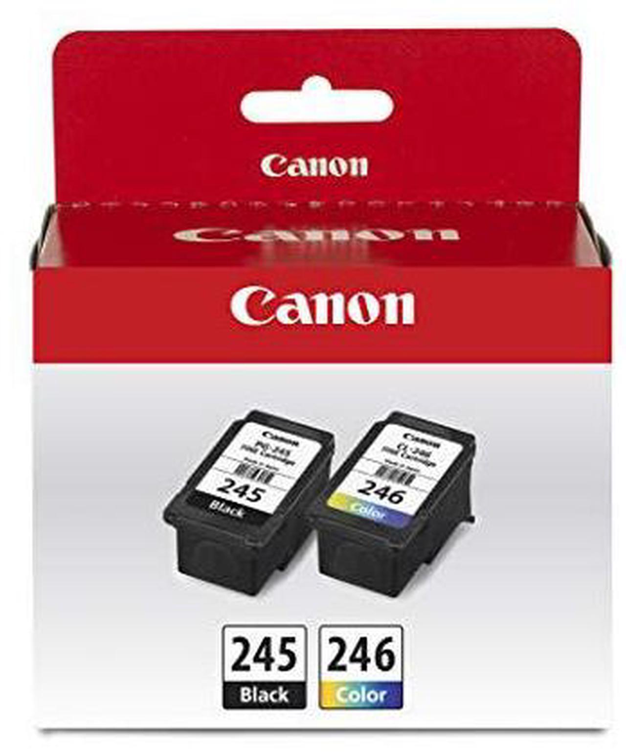 Alt view image 3 of 9 - Canon PG-245 Black & CL-246 Color Ink Cartridge Value Pack for PIXMA Printers
