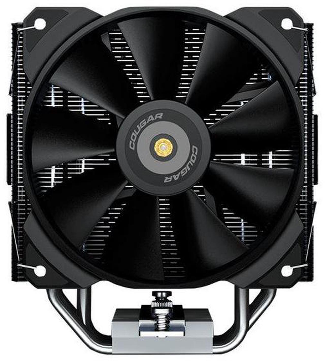 Alt view image 8 of 11 - COUGAR FORZA 50 120mm HDB Hydro Dynamic Bearing Premium Single Tower Air Cooler