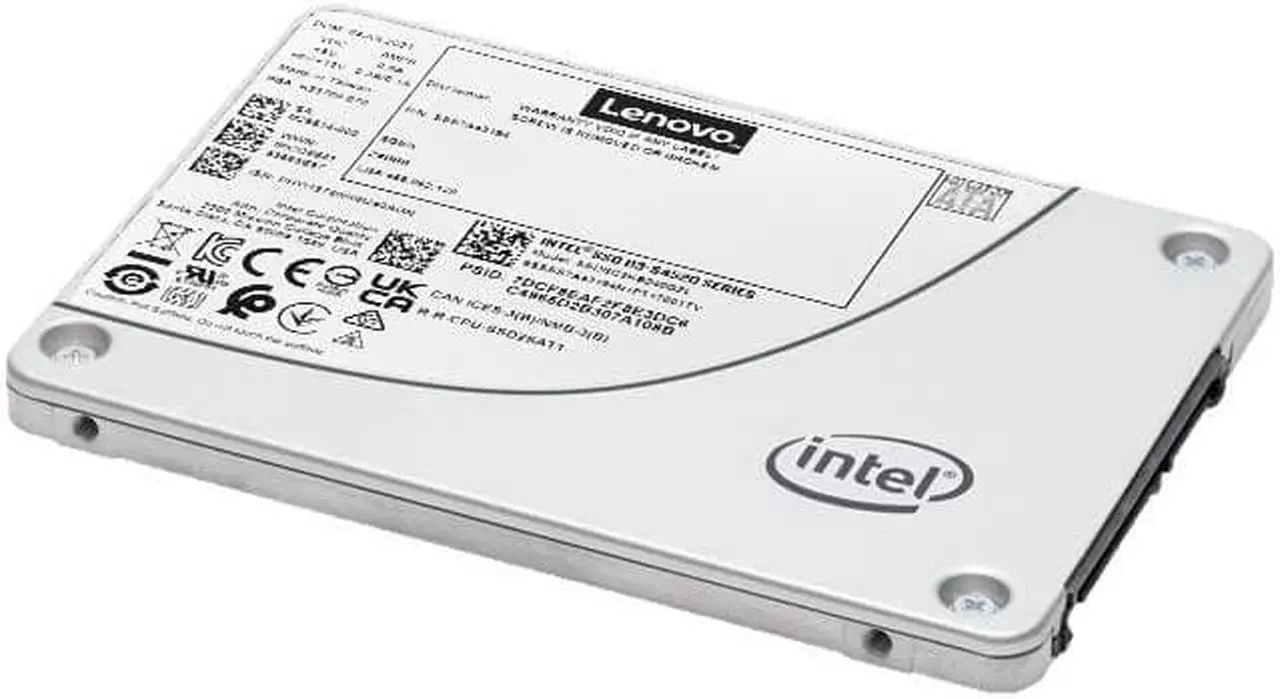 Alt view image 3 of 7 - Lenovo S4520 960GB RI SATA 2.5 HS Model 4XB7A17102