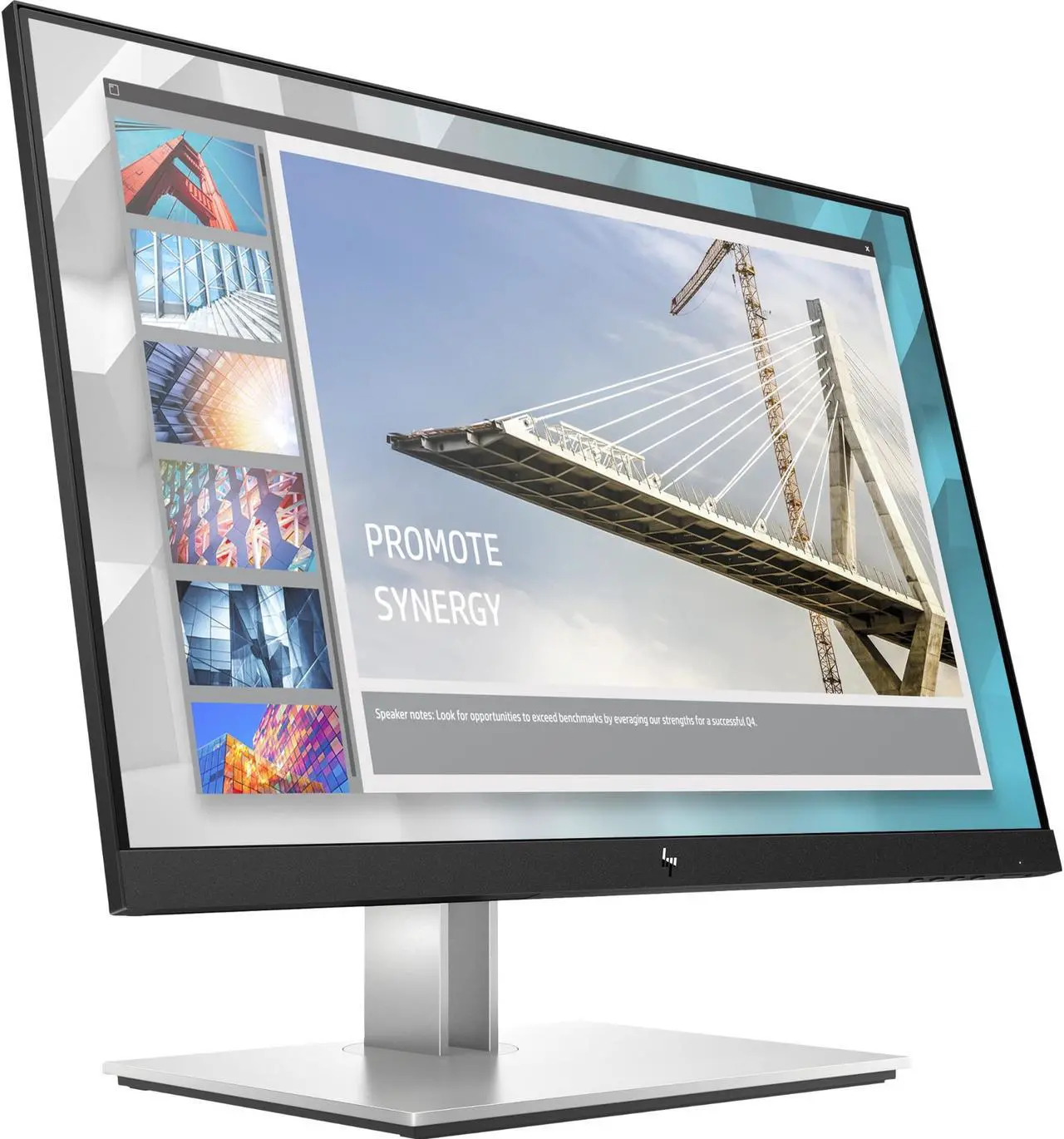 Alt view image 6 of 9 - HP E24i G4 24" WUXGA LED LCD Monitor - 16:10 - Black - 24" Class - In-plane Switching (IPS) Technology - 1920 x 1200 - 16.7 Million Colors - 250 Nit - 5 ms - HDMI - VGA - DisplayPort