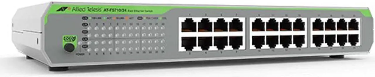 Alt view image 4 of 5 - Allied Telesis AT-FS710/24 Ethernet Switch