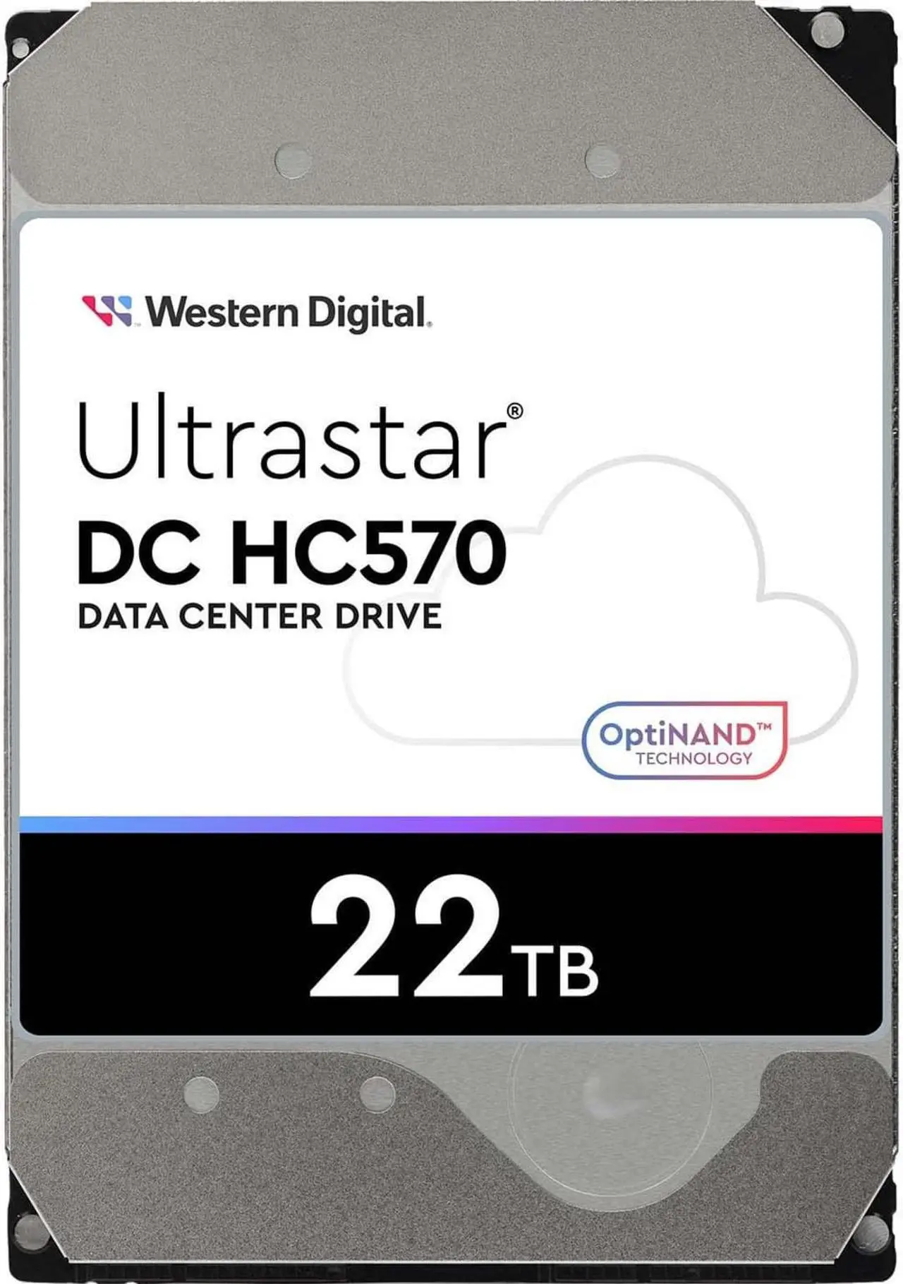 Alt view image 3 of 6 - HGST Ultrastar DC HC570 0F48052 22 TB Hard Drive 3.5" Internal SAS 12Gb/s SAS