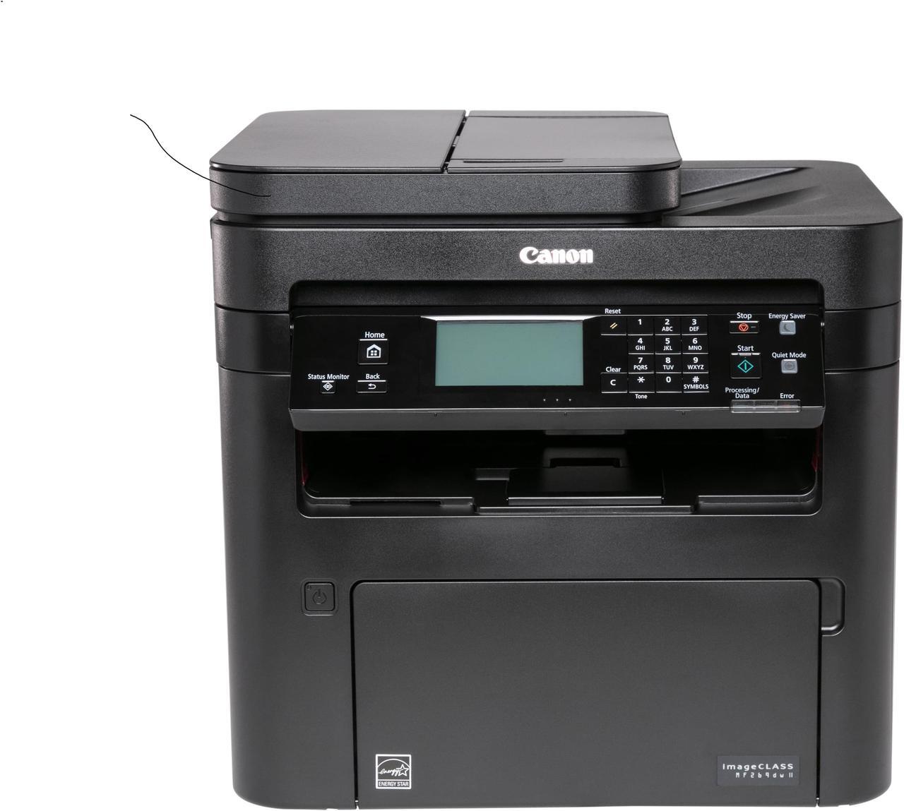 Alt view image 2 of 10 - Canon imageCLASS MF269dw VP II Wireless All-in-One Monochrome Laser Printer
