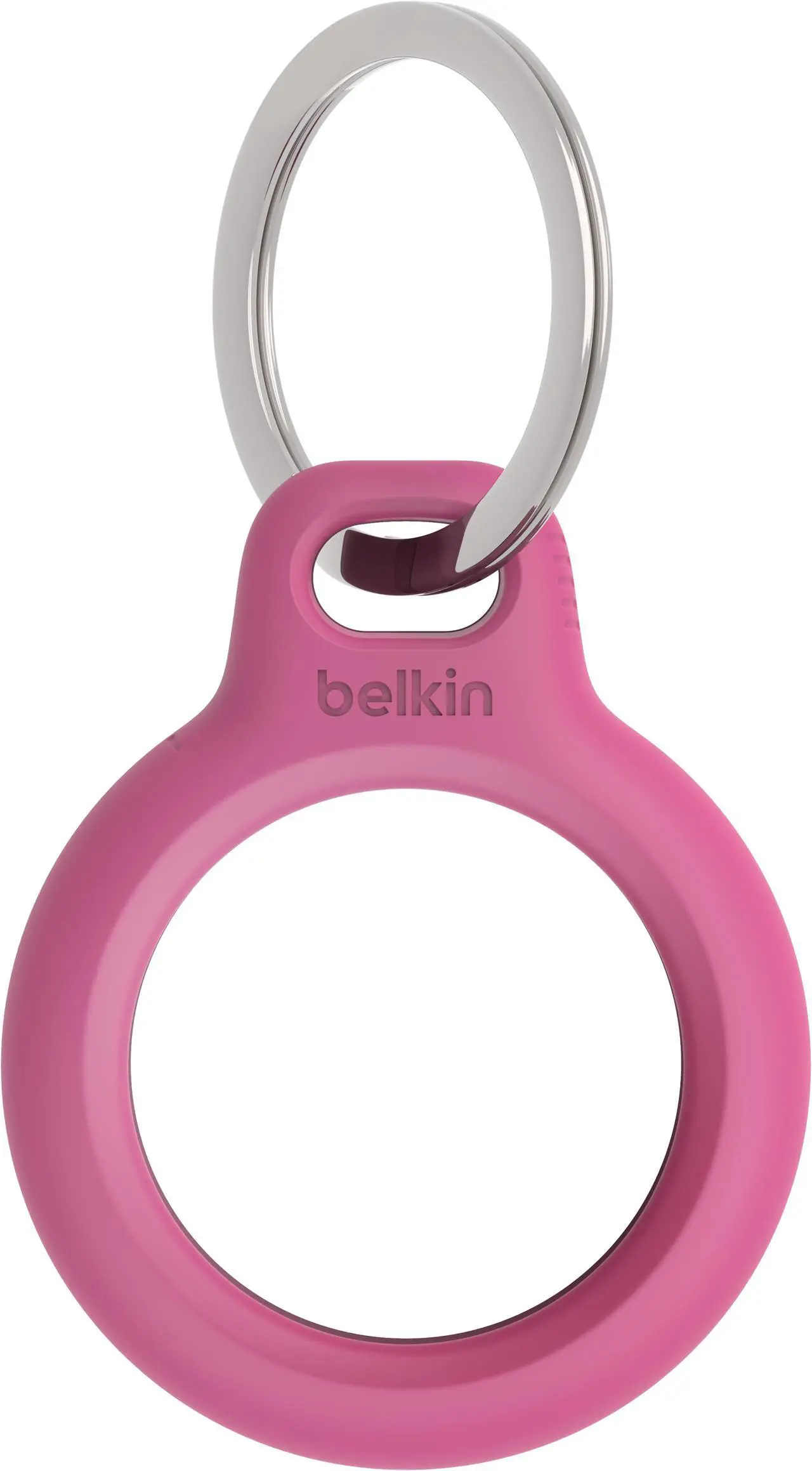 Alt view image 3 of 8 - Belkin Secure Holder with Key Ring for AirTag F8W973BTPNK