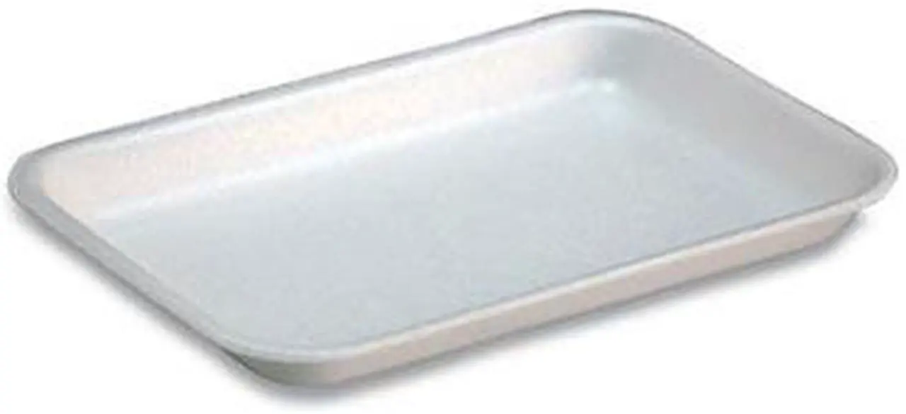 Alt view image 2 of 2 - Pactiv Corporation Pactiv Evergreen Supermarket Trays #17S 8.3 x 4.8 x 0.65