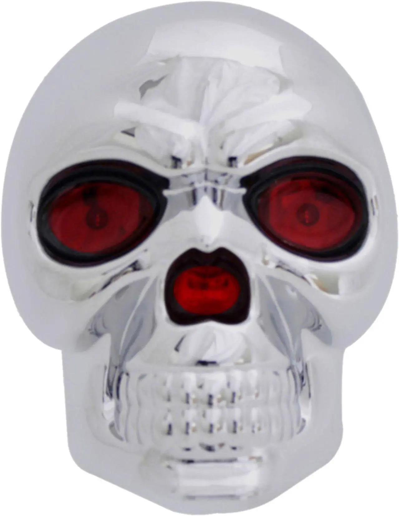 Alt view image 5 of 7 - Bully Skull LED Brake Light Tow Hitch Cover Fits 1.25 and 2 inches