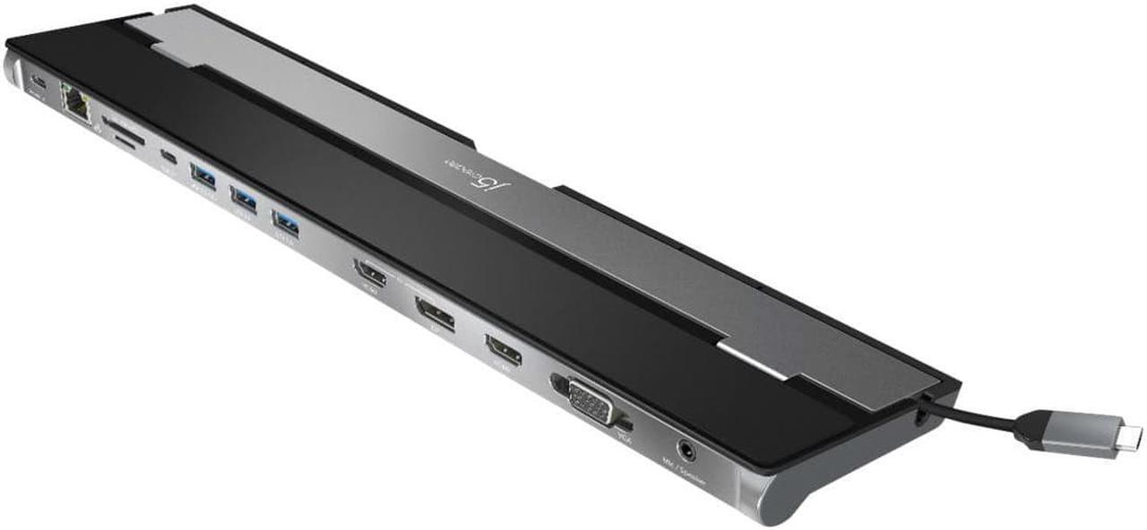 Alt view image 19 of 20 - j5create USB-C™ Triple Display Docking Station