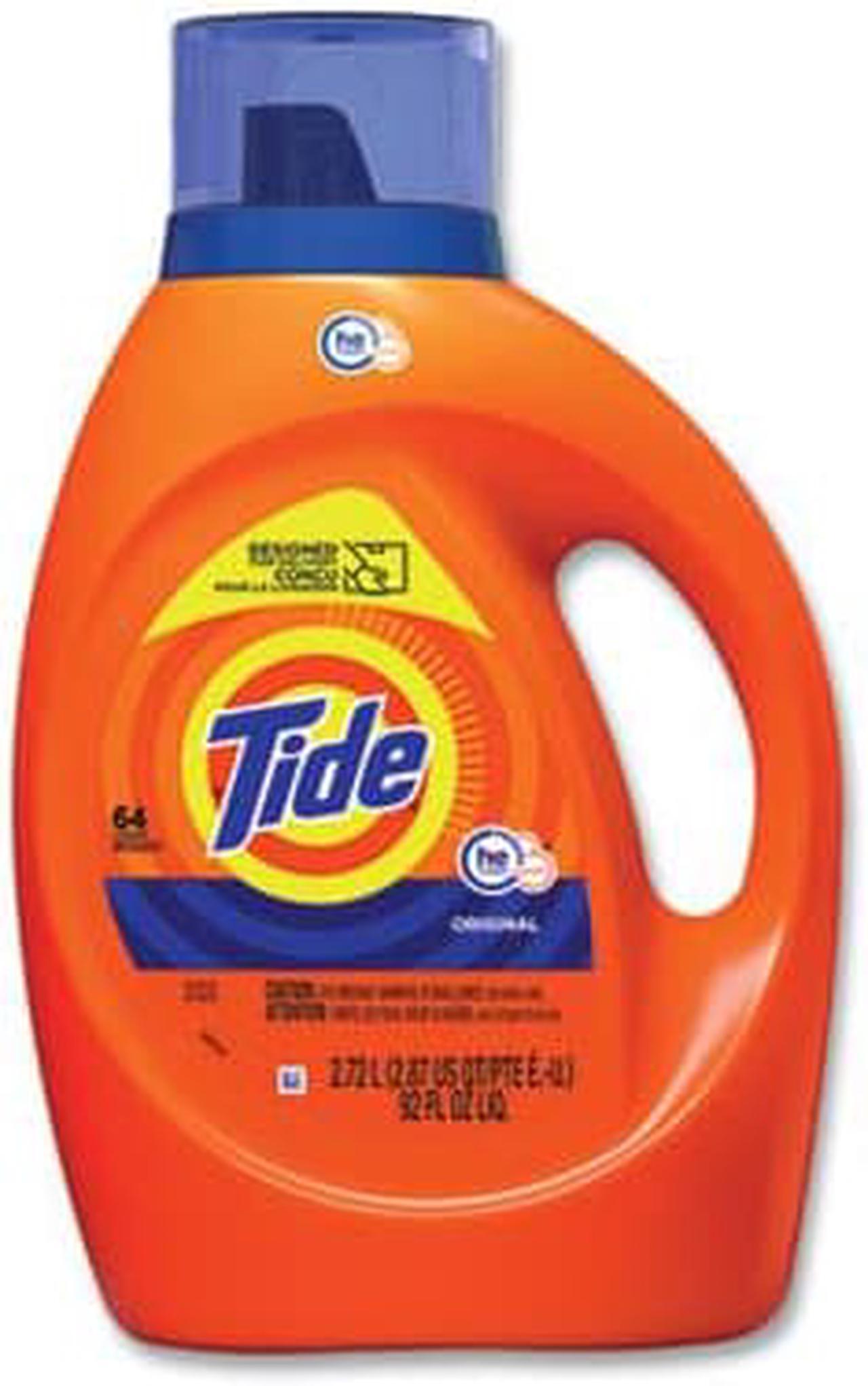 Alt view image 3 of 4 - Tide Laundry Detergent Liquid Soap, High Efficiency (HE), Original Scent, 64 Loads