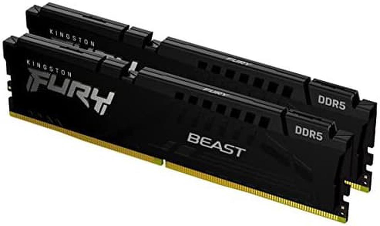 Kingston FURY Beast 16GB (2 x 8GB) 288-Pin PC RAM DDR5 6000 (PC5 48000) Memory (Desktop Memory) Model KF560C36BBEK2-16