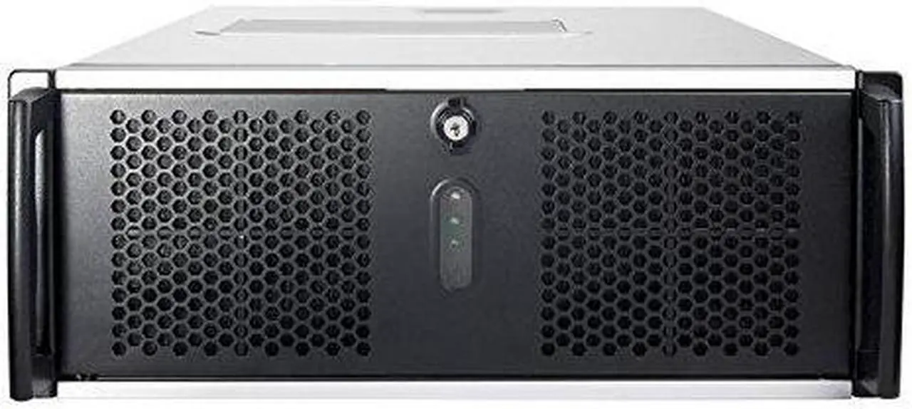 Alt view image 3 of 3 - Chenbro CS RM41300FS81U3 2xPWM Fan 4Bay 35 HDD Cage 1xPSU Bracket 2x80mmFan