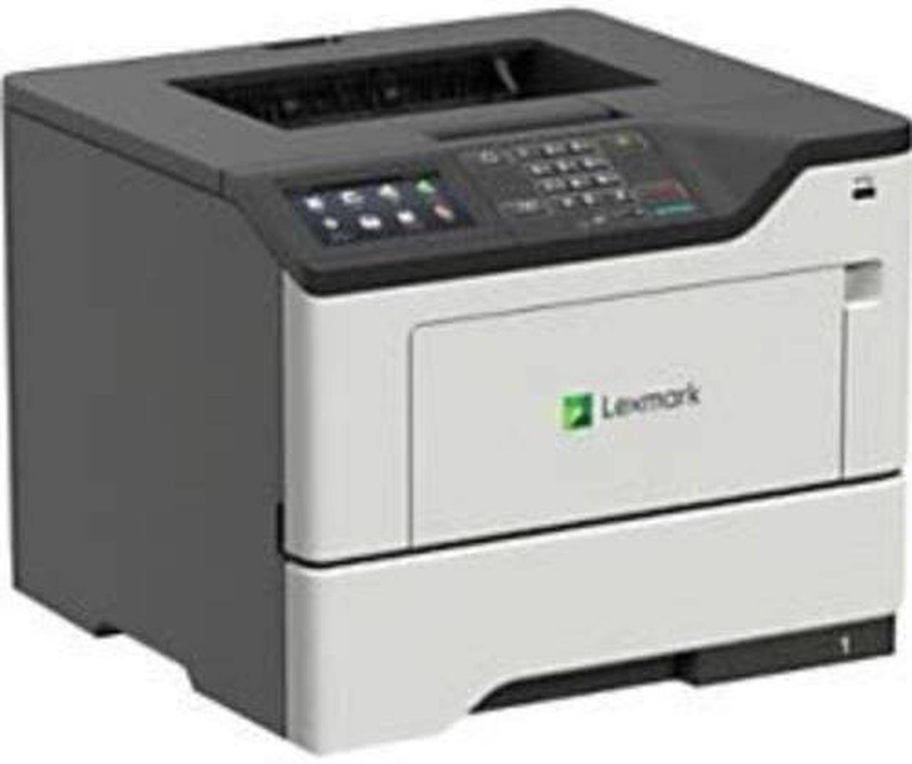 Alt view image 10 of 10 - Lexmark MS620 MS622de Laser Printer - Monochrome - 1200 x 1200 dpi Print - Plain Paper Print - Desktop - TAA Compliant