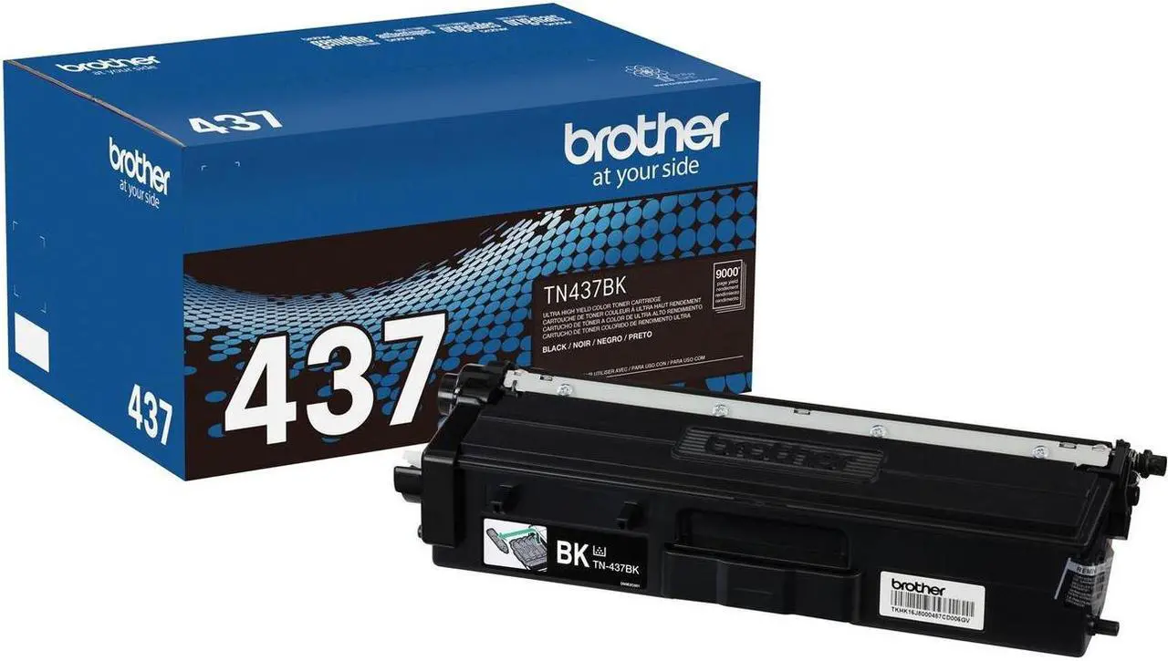 Alt view image 7 of 7 - Brother TN437BK Ultra High-Yield Toner 9000 Page-Yield Black