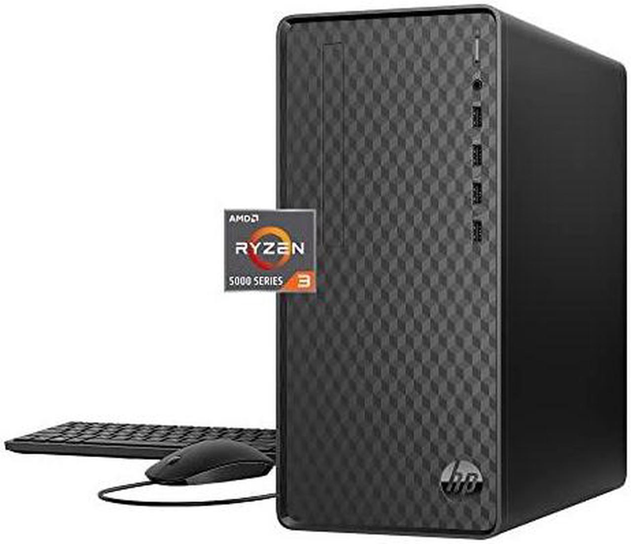 Alt view image 4 of 7 - HP Desktop PC, AMD Ryzen 3 5300G, 8 GB SDRAM, 512 GB SSD, AMD Radeon Graphics, Windows 11 Home, M01-F3020 (2022) Computer