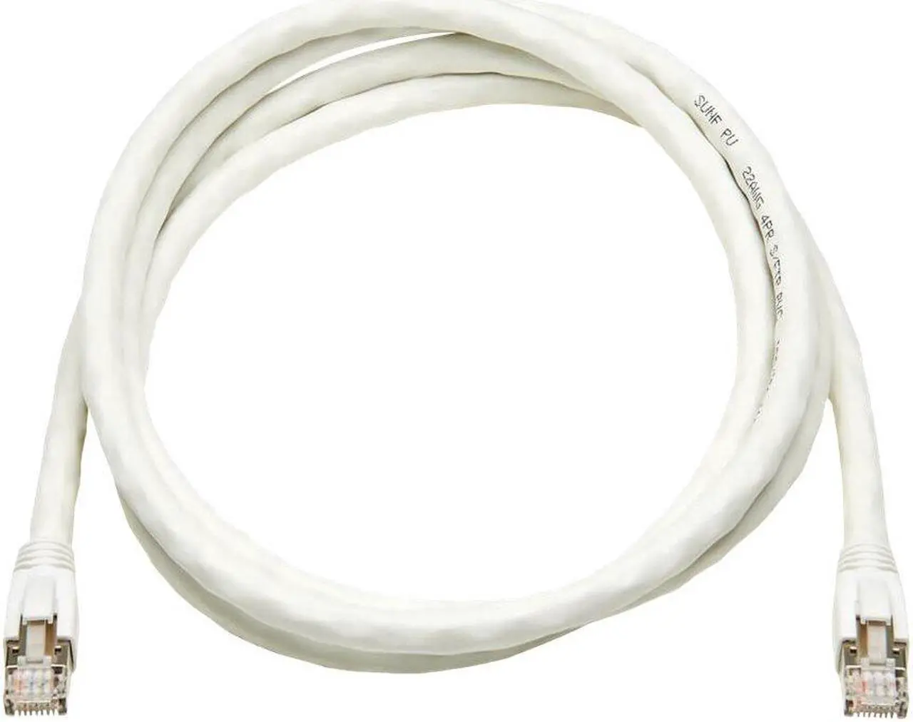 Alt view image 2 of 6 - Eaton Tripp Lite Series Cat8 40G Snagless SSTP Ethernet Cable RJ45 M/M PoE White 6 ft. 1.8 m N272F06WH