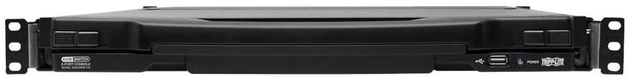 Alt view image 10 of 11 - Tripp Lite by Eaton 8-Port NetDirector DisplayPort KVM Switch Console with 17 in. LCD Dual Rail 1U Rack-Mount TAA B030DP0817D