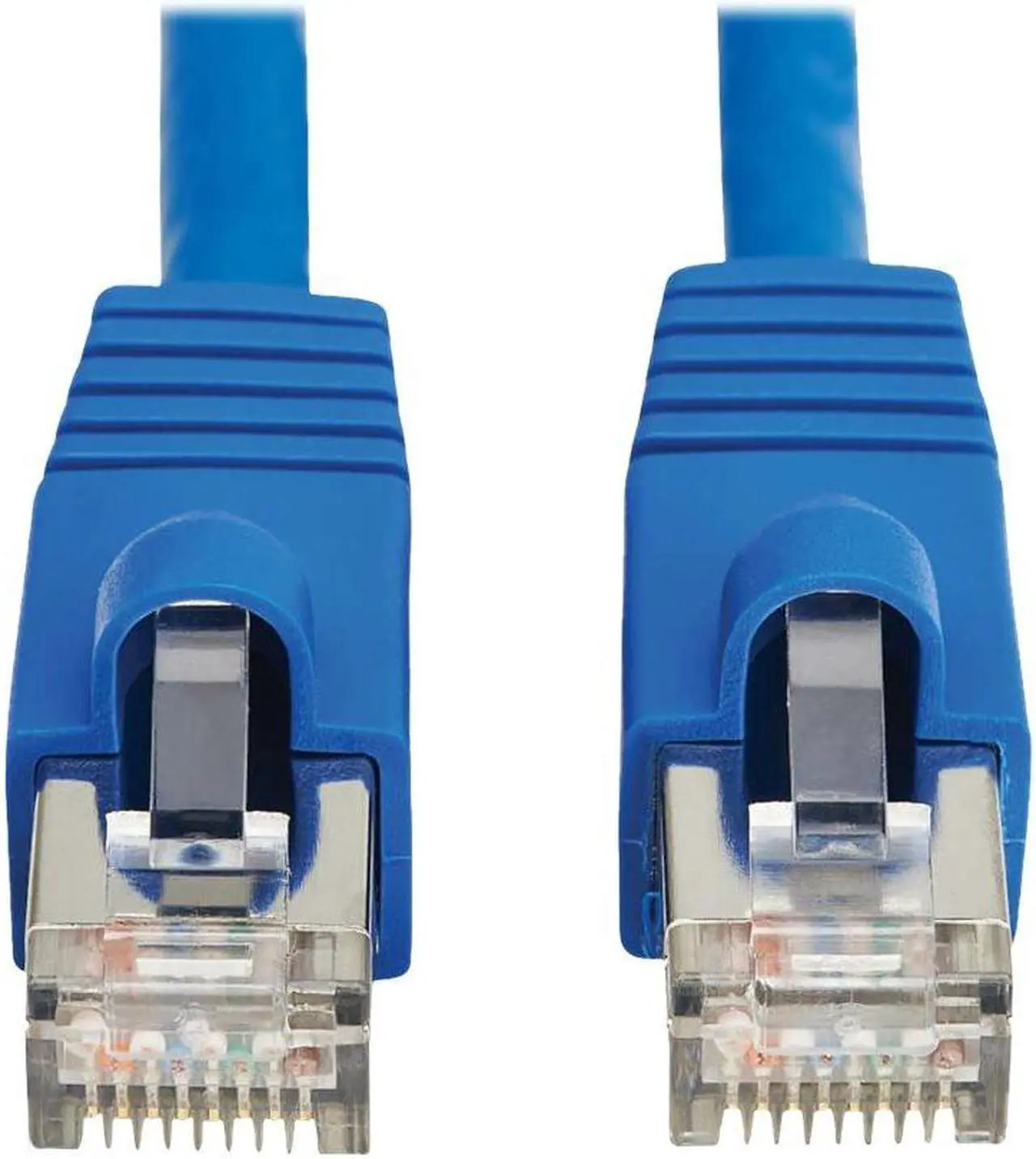 Alt view image 2 of 6 - Eaton Tripp Lite Series Cat8 40G Snagless SSTP Ethernet Cable RJ45 M/M PoE Blue 7 ft. 2.1 m