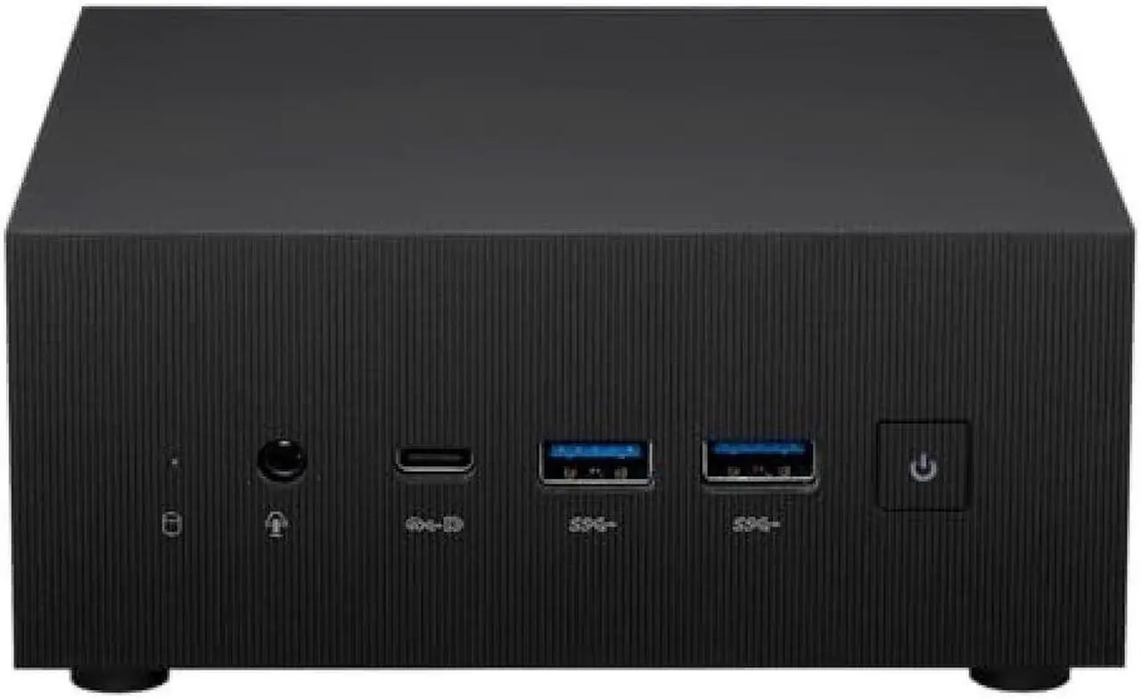 Alt view image 9 of 9 - ASUS ExpertCenter PN53 Mini PC Barebone with the newest AMD Ryzen 7 7735HS, Quad-4K displays, 7 x USB, up to 64GB DDR5 RAM, Triple Storage Design, WiFi 6E, Bluetooth, USB-C with VESA Mount