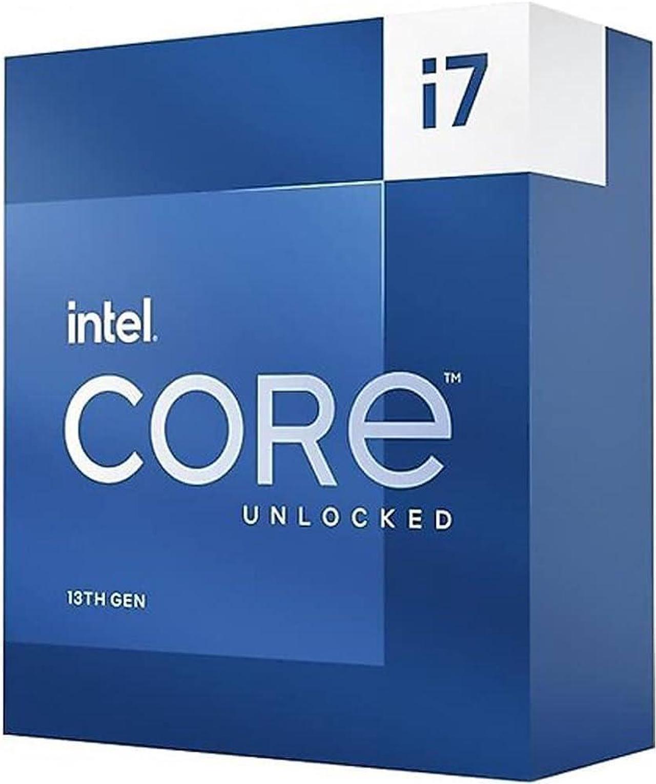 Alt view image 5 of 6 - Intel Core i7-13700K - Core i7 13th Gen Raptor Lake 16-Core (8P+8E) P-core Base Frequency: 3.4 GHz E-core Base Frequency: 2.5 GHz LGA 1700 Processor Base Power: 125W Maximum Turbo Power: 253W Intel UHD Graphics 770 Desktop Processor - CM807
