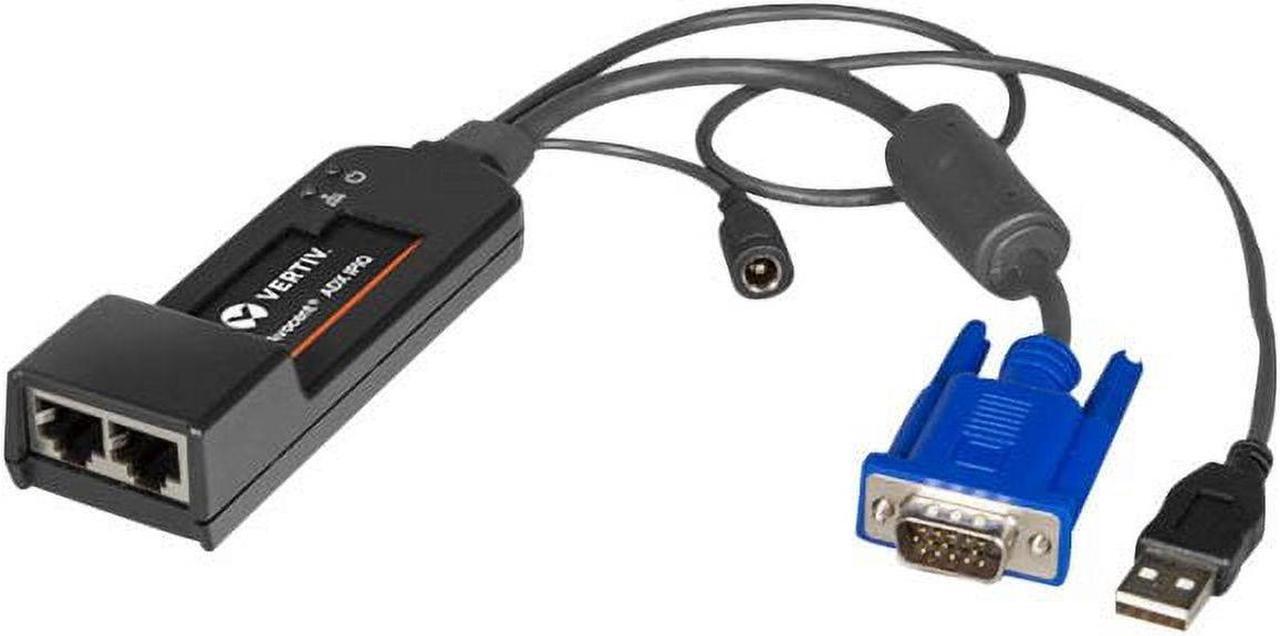 Alt view image 2 of 5 - Vertiv Avocent ADX IPIQ IP KVM Device ADX-IPIQ-400