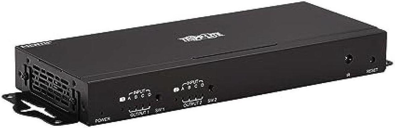 Alt view image 9 of 16 - Tripp Lite 4x2 HDMI Matrix Switch/Splitter with Remote Control and Multi-Resolution Support, 4K 60 Hz, HDR, 4:4:4, TAA - 3840 x 2160 - 4K - 1080p2 x 2 - Display, Digital Signage, Computer, Blu-ray Dis