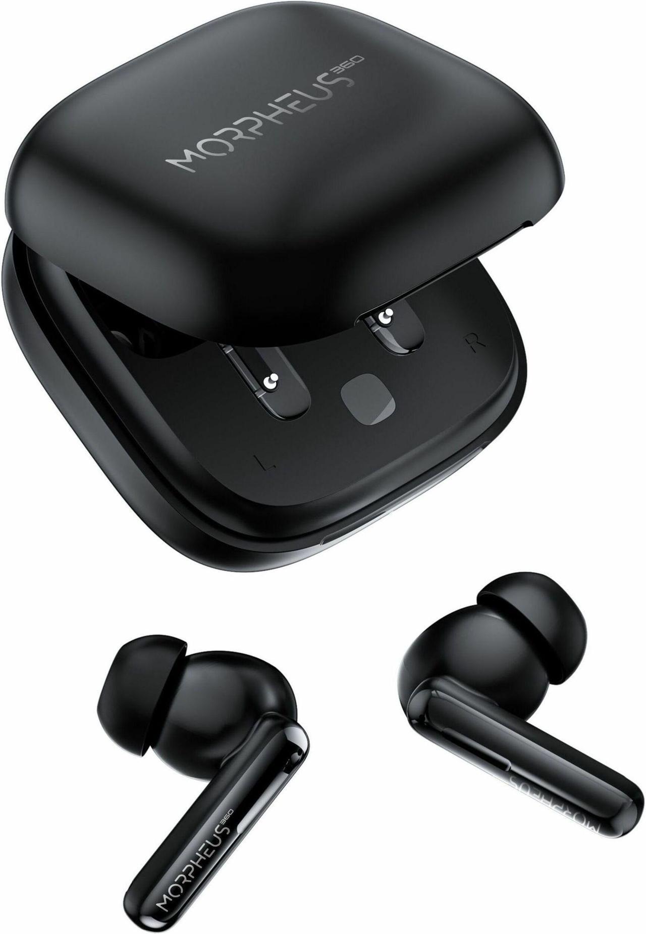 Alt view image 3 of 3 - Morpheus 360 Nemesis ANC Wireless Noise Cancelling Headphones | Bluetooth Earbuds | 30H Playtime | TW2750B | - Stereo - 10mm Graphene Drivers - True Wireless - Feed Forward NC - Binaural - In-ear - 4