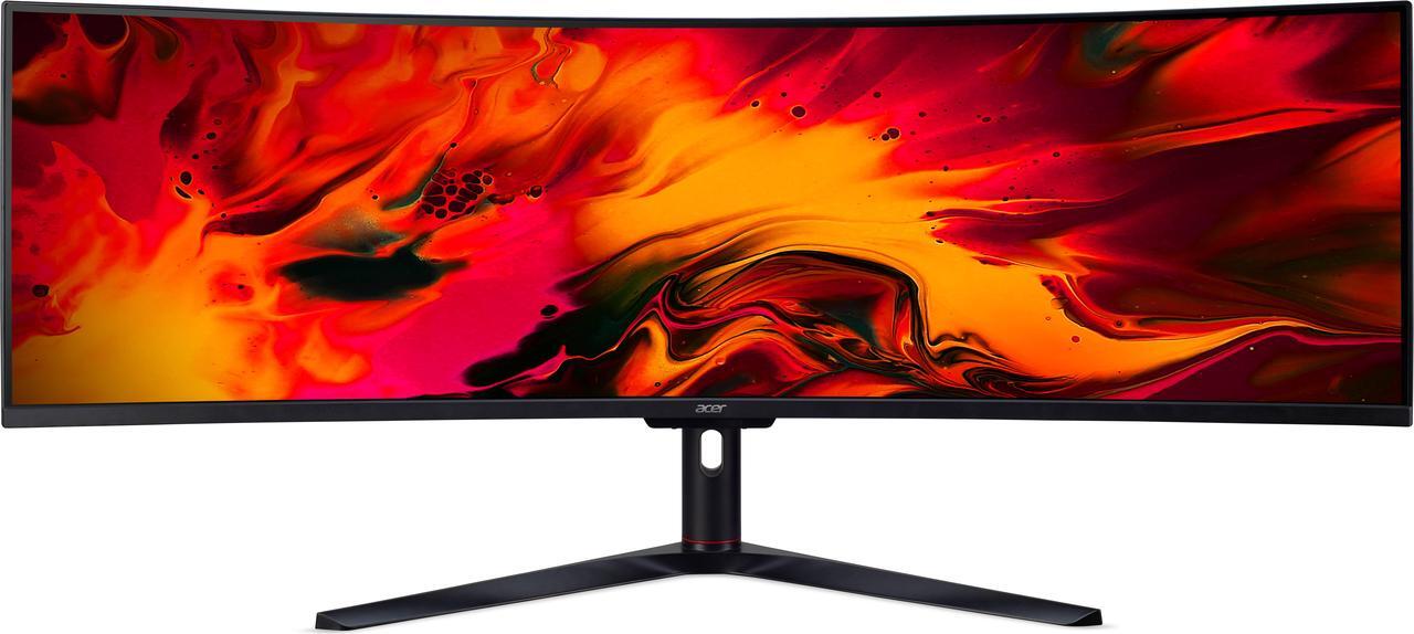 Alt view image 10 of 18 - Acer Nitro EI491CR S 49" 5120x1440 120Hz 4ms Curved Gaming LCD Monitor Black