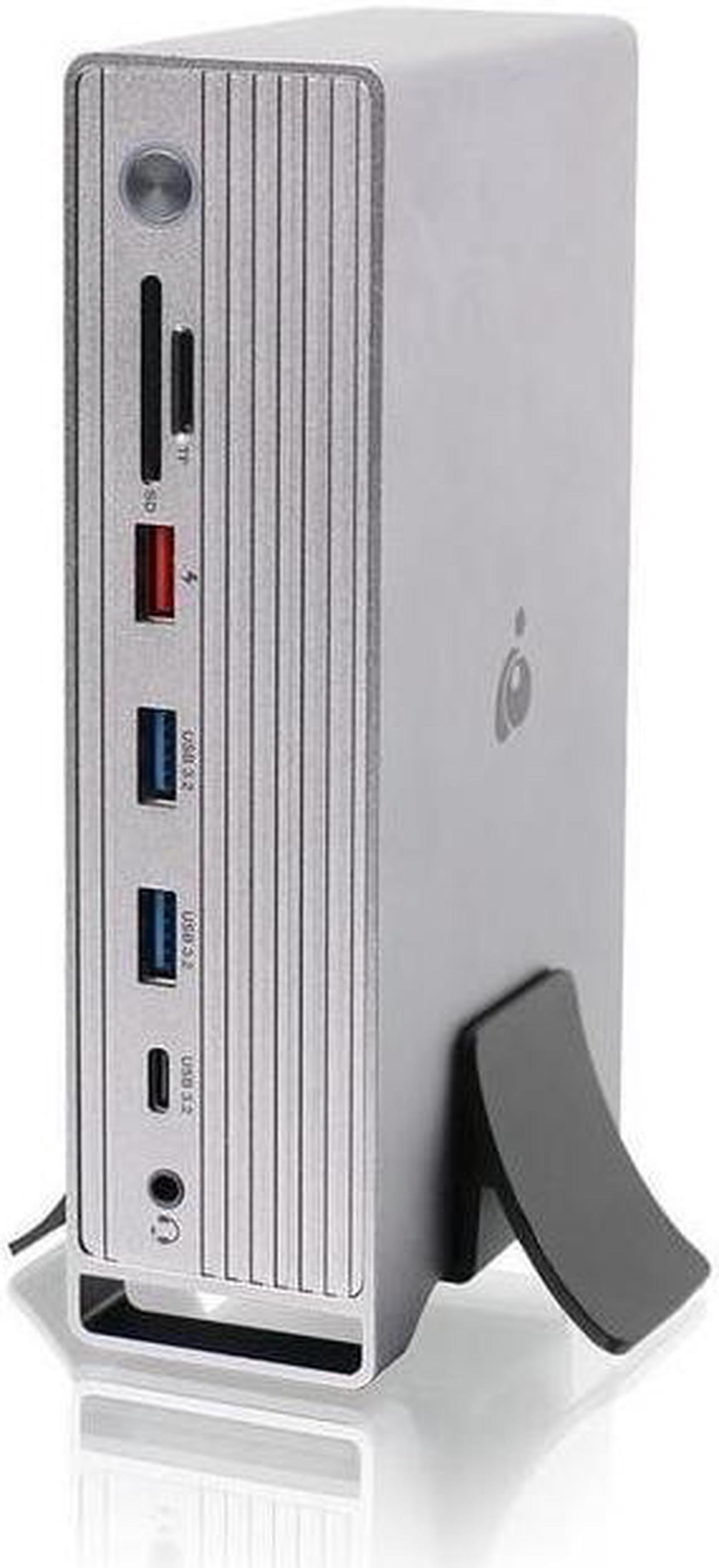 Alt view image 7 of 14 - IOGEAR Dock Pro Universal 4K Quad Docking Station GUD3C4K4