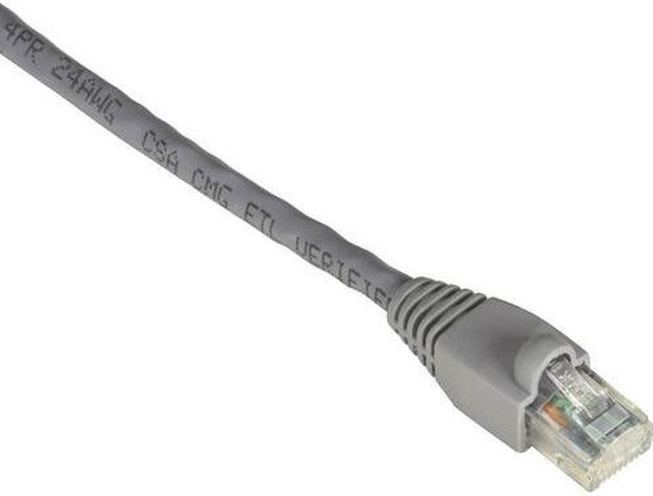 Alt view image 2 of 3 - Black Box EVNSL640-0006 Black Box GigaTrue Cat. 6 Channel UTP Patch Cable - RJ-45 Male - RJ-45 Male - 6ft - Gray