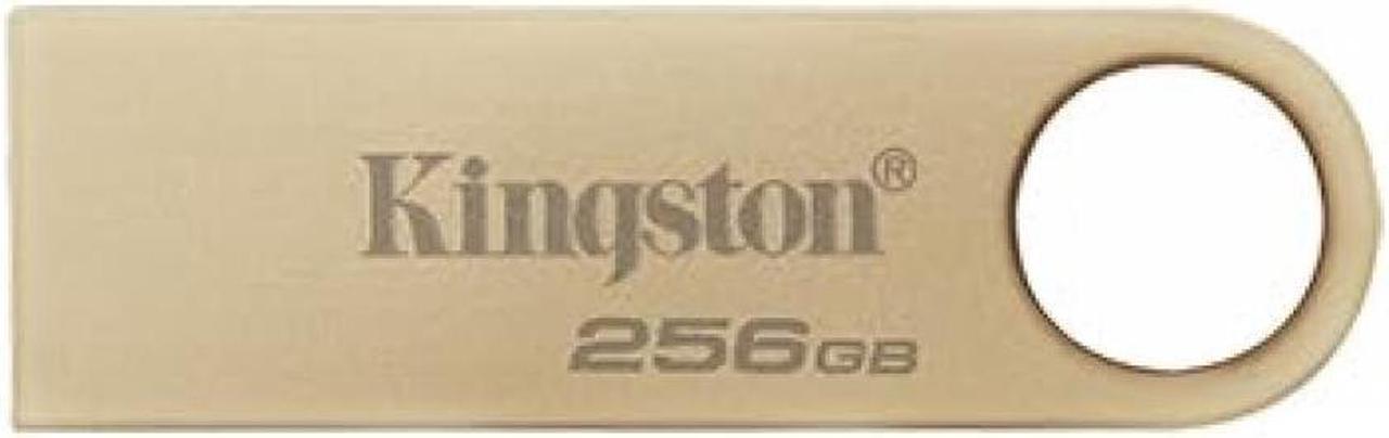 Kingston DataTraveler SE9 Gen 3- 256GB - 220MB/s read- Metal - USB 3.2 Gen 1 -Gold