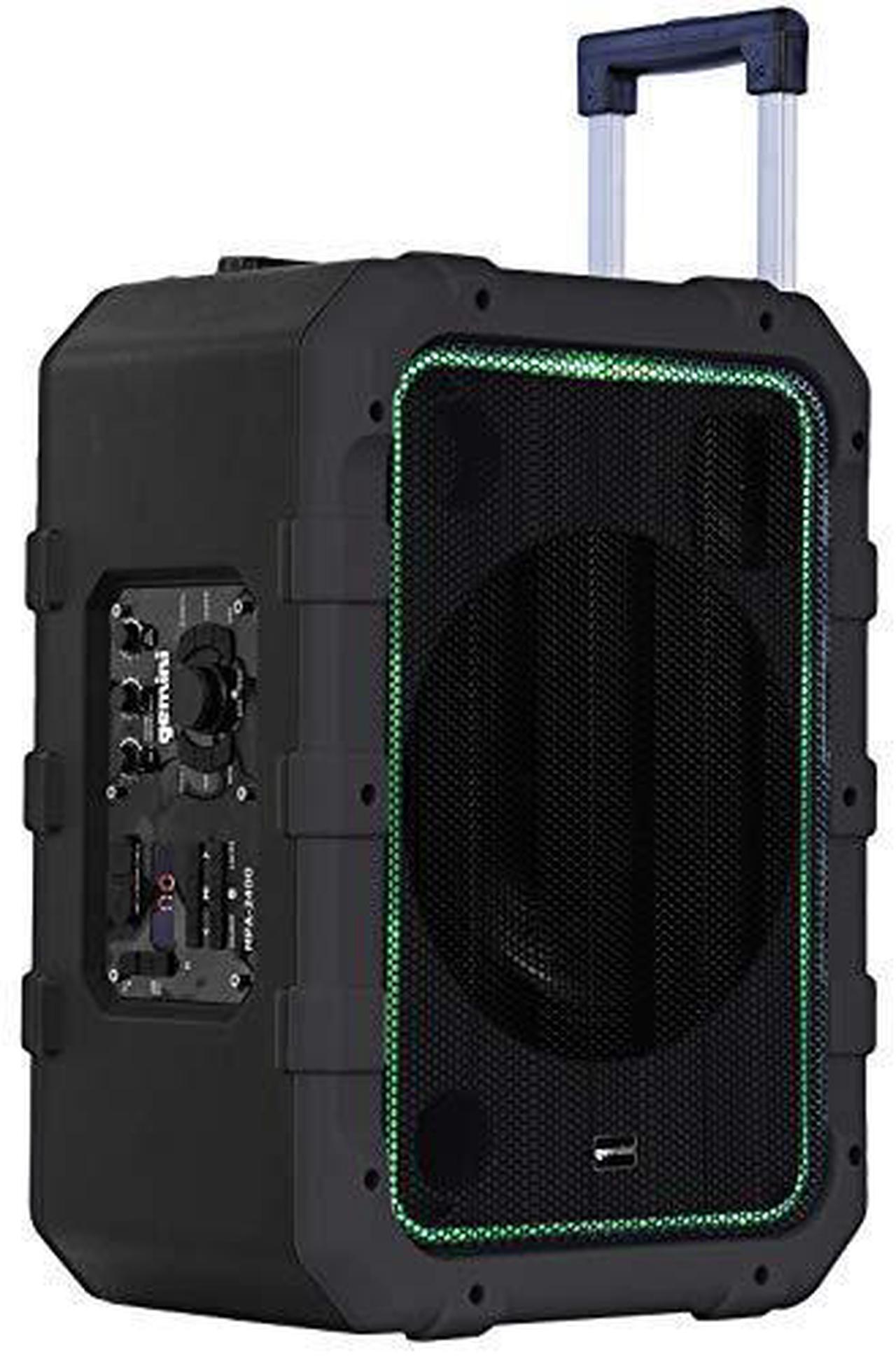 Alt view image 8 of 8 - Gemini Sound MPA-2400 Wireless Weatherproof Bluetooth Trolley Tailgate Speaker