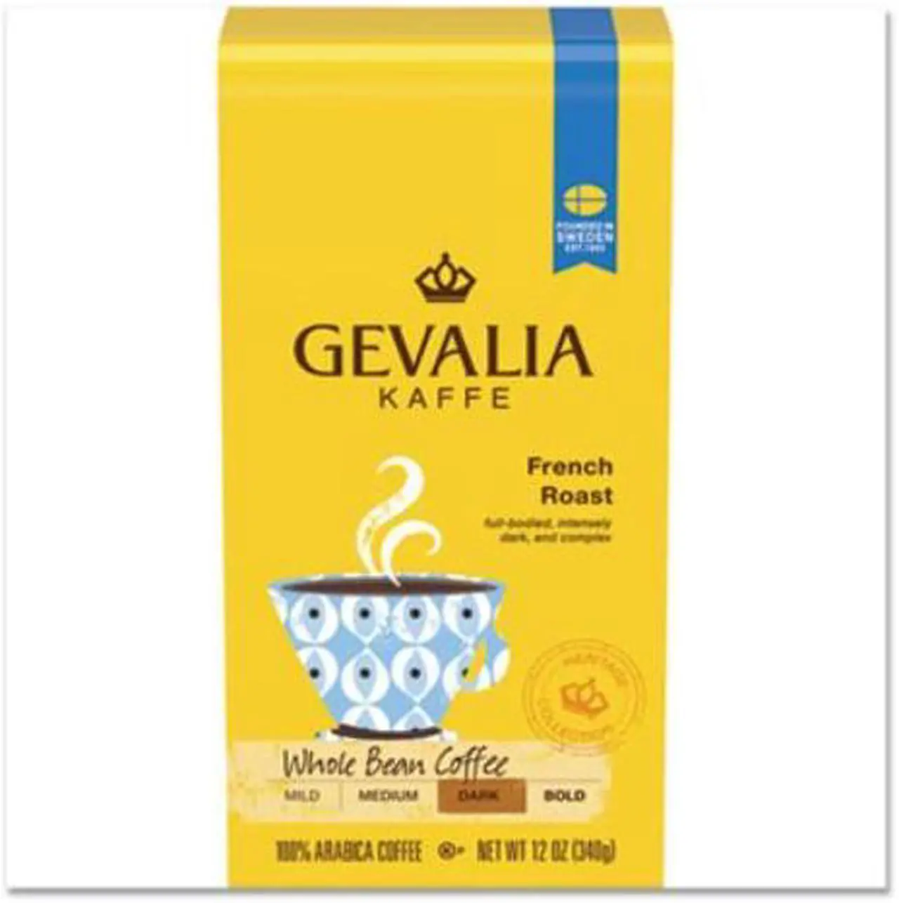Alt view image 2 of 2 - Coffee French Roast Ground 12 oz Bag GEN04352