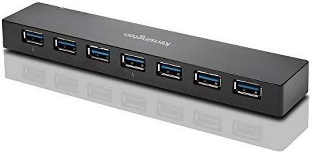 Alt view image 19 of 19 - Kensington K39123AM USB 3.0 7-Port Hub with Charging