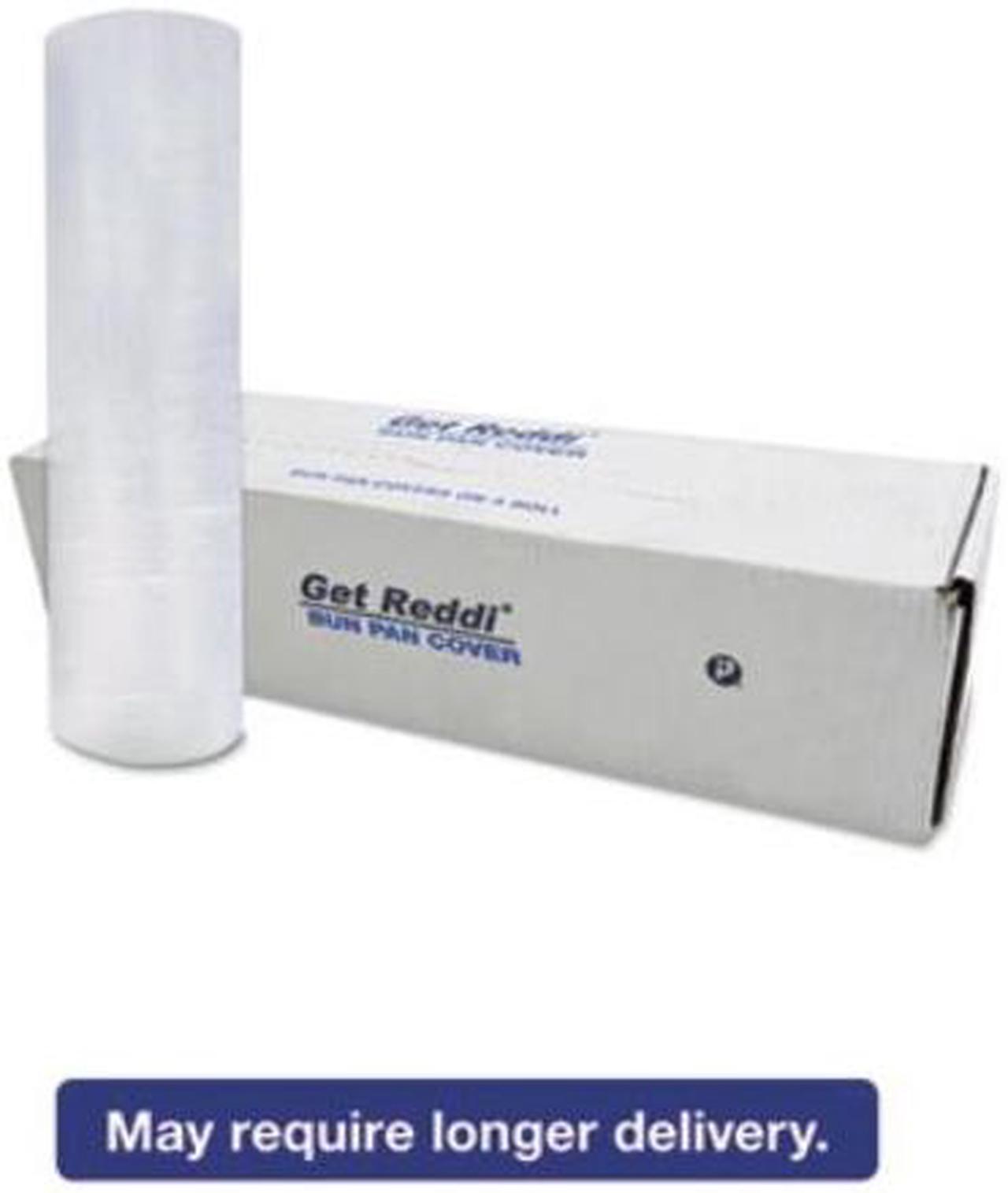 Alt view image 2 of 3 - Inteplast Group Poly Bun Pan Cover Lid 21x35 19 Micron 200/Case BP21635