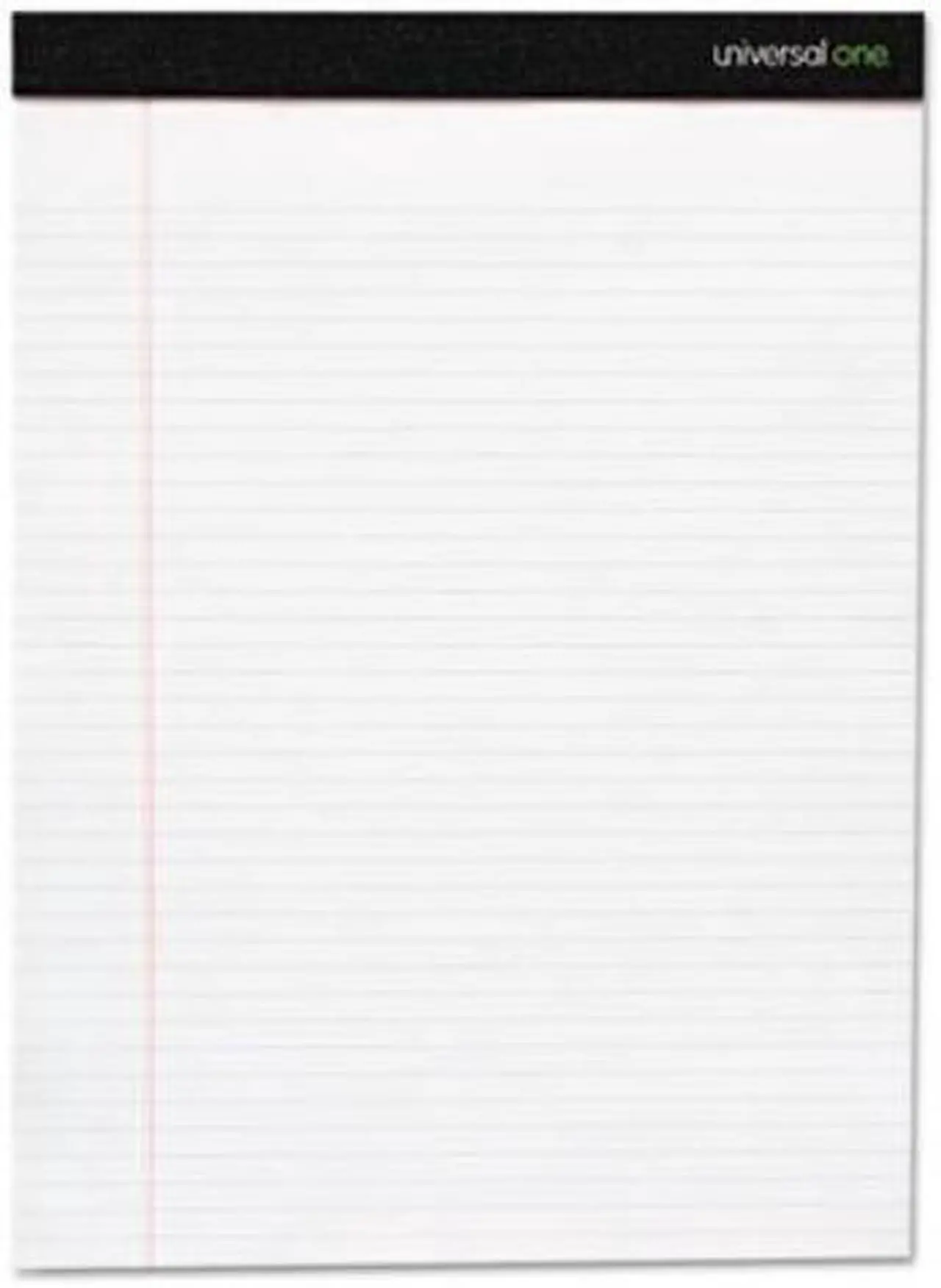 Alt view image 5 of 5 - Innovera UNV30730 Premium Ruled Writing Pads, White, 8.5 X 11.75, Legal/Wide, 50 Sheets, 12 Pads