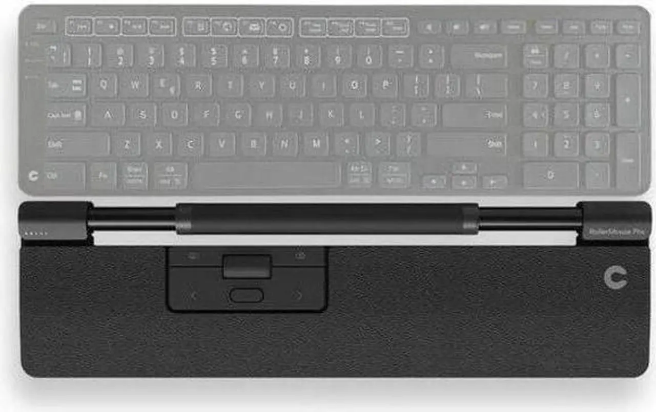 Alt view image 5 of 14 - Contour Design Wireless RollerMouse Pro with Vegan Leather Wrist Rest