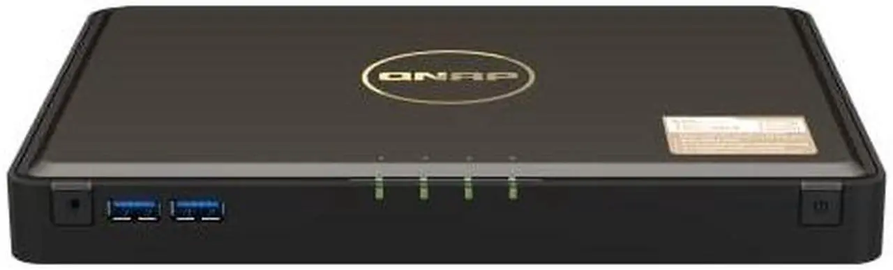 Alt view image 12 of 11 - QNAP TBS-464-8G-US Diskless System M.2 NVMe SSD NASbook