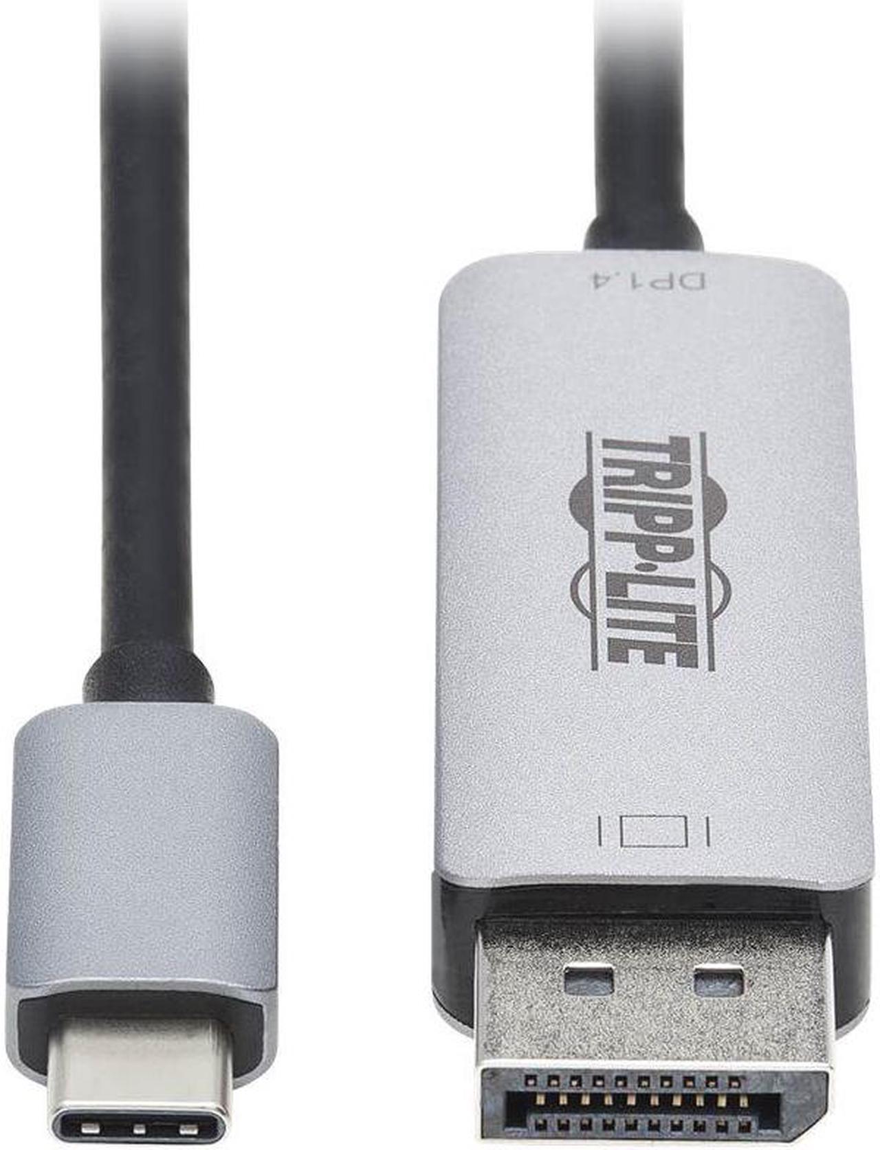 Alt view image 13 of 13 - Tripp Lite U444-006-Dp8se Displayport/Usb-C A/V Cable