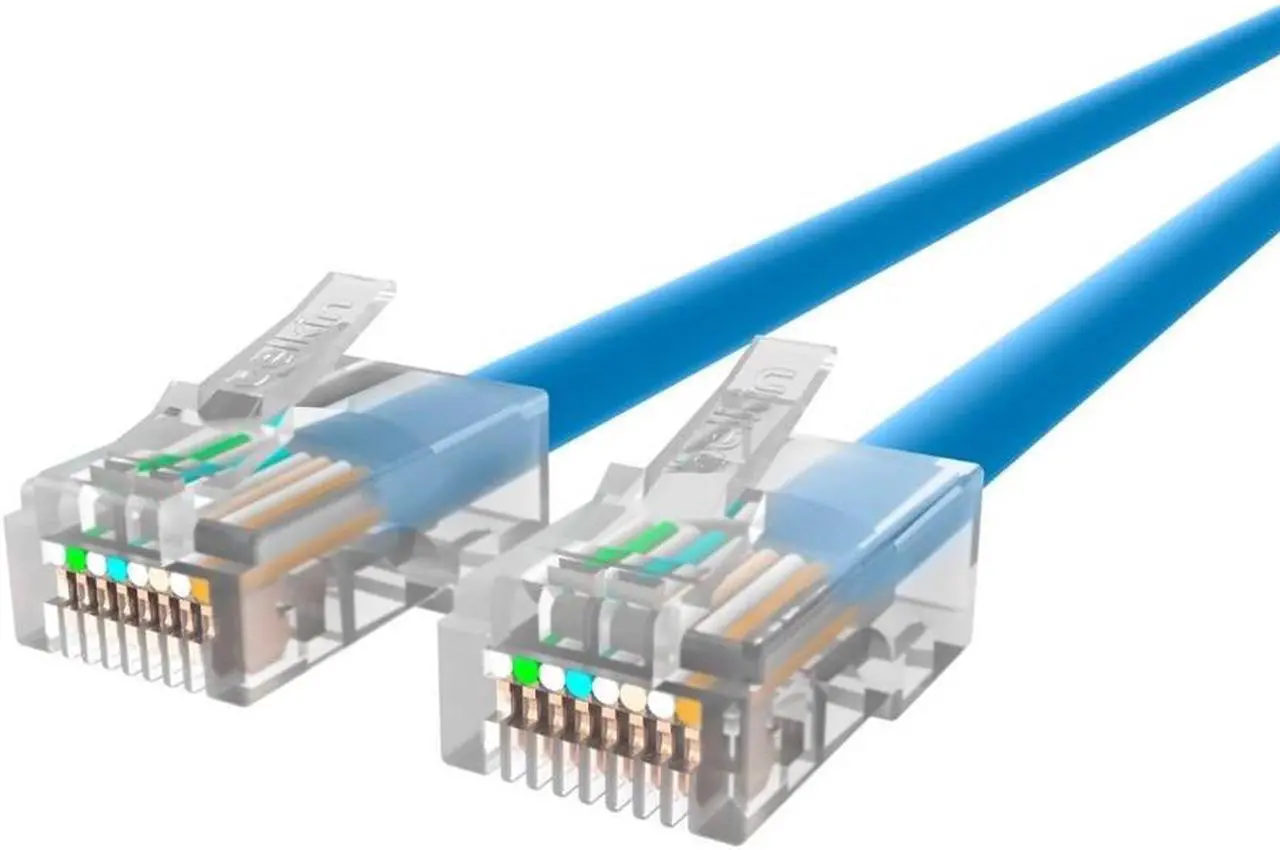 Alt view image 15 of 15 - BELKIN INTERNATIONAL INC A3L980-06-BLU CABLE,CAT6,UTP,RJ45M/M,6 ,BLU,PATCH