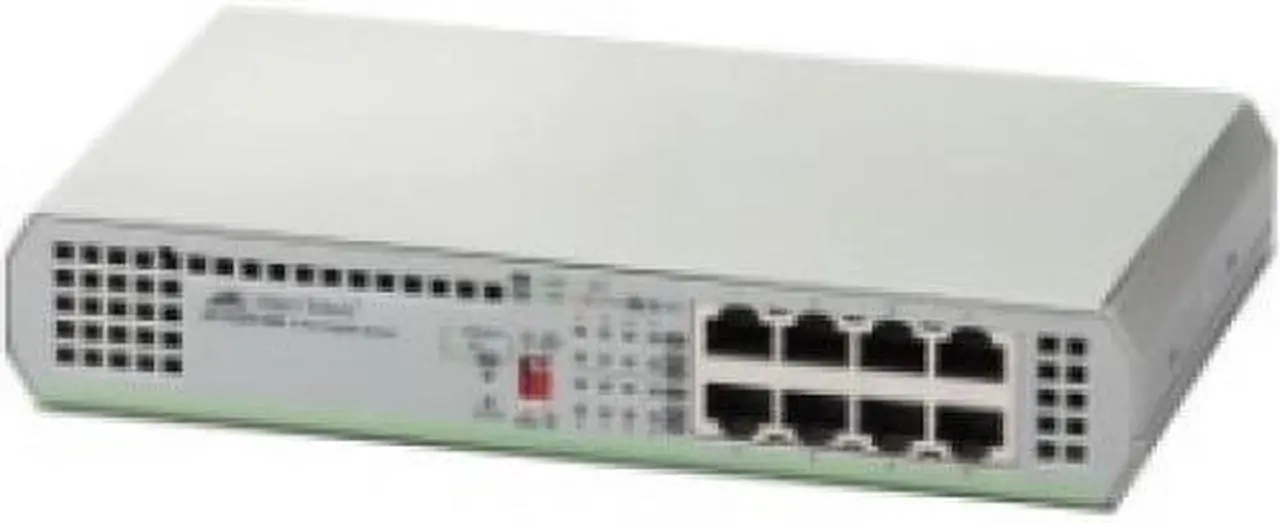Alt view image 5 of 5 - Allied Telesis Centercom At-Gs910/8 Ethernet Switch
