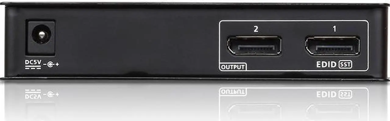 Alt view image 10 of 10 - Aten VS192 2-Port 4K Displayport Splitter With Mst/Sst
