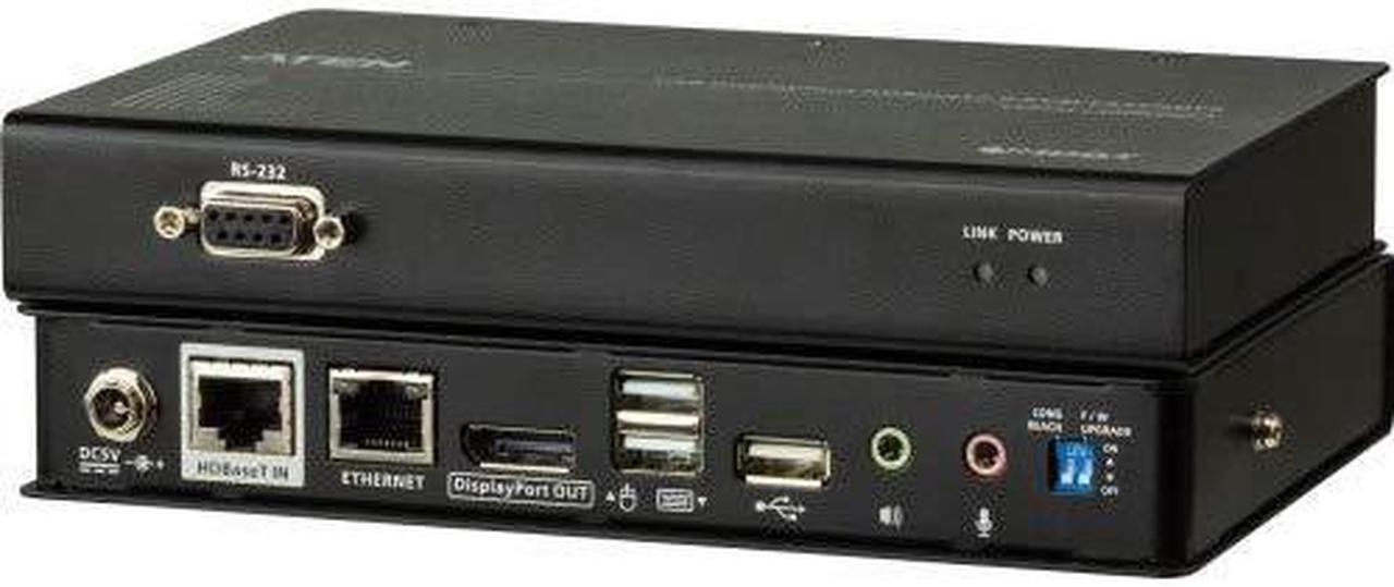 Alt view image 17 of 17 - ATEN USB DisplayPort HDBaseT 2.0 KVM Extender (4K@100m) CE920