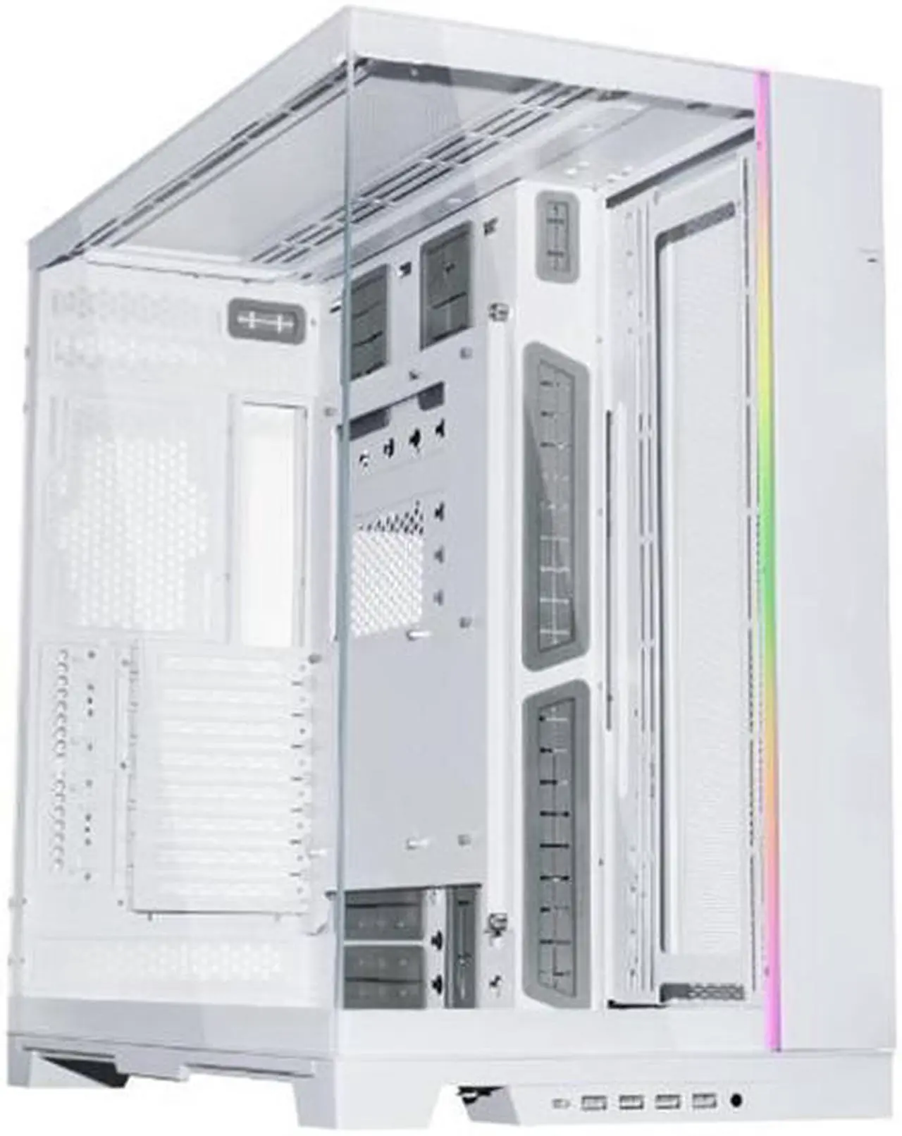 Alt view image 3 of 3 - Lian Li O11DEXL-W O11 Dynamic EVO XL Full Tower Gaming Case O11DEXL-W.US -  White