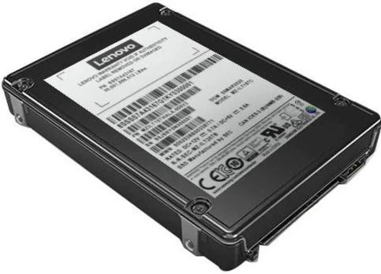 Main image of Lenovo PM1655 800GB 2.5" SAS 24Gb/s Internal Solid State Drive 4XB7A80340