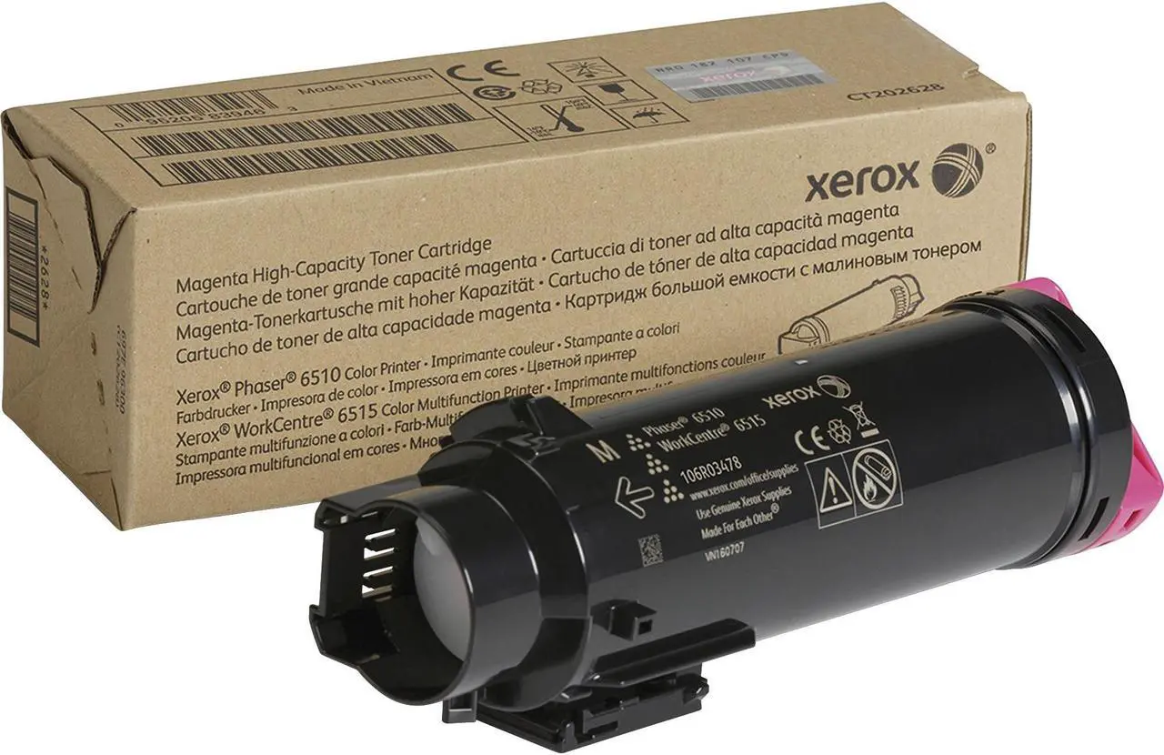 Alt view image 3 of 3 - Xerox 106R03478 Magenta Toner