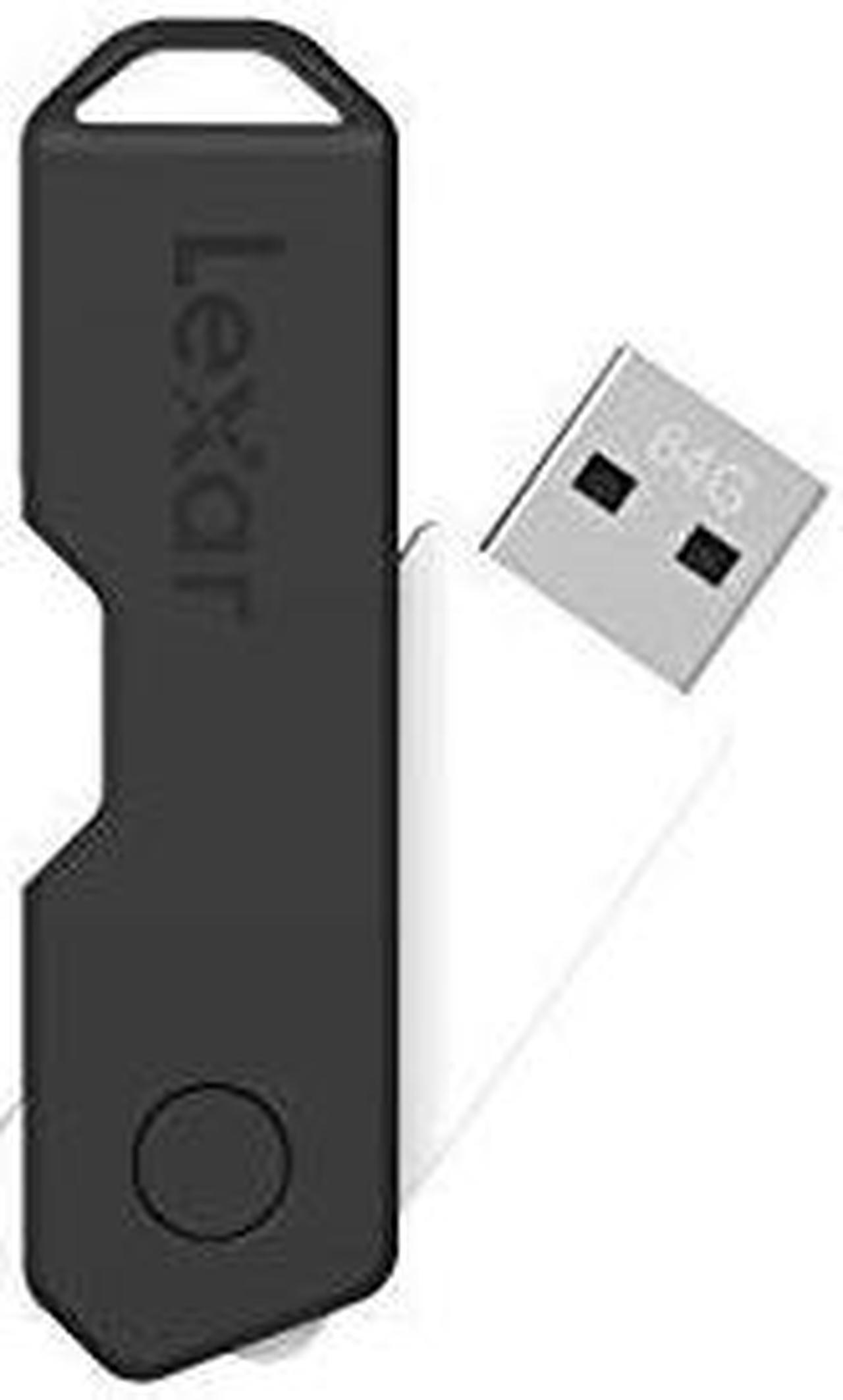 Alt view image 13 of 20 - Lexar® JumpDrive® TwistTurn2 USB 2.0 Flash Drive, 64GB, Black, LJDTT2-64GABNABK