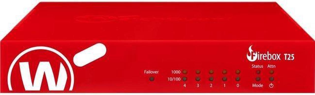 WatchGuard Firebox T25 Network Security/Firewall Appliance WGT25003